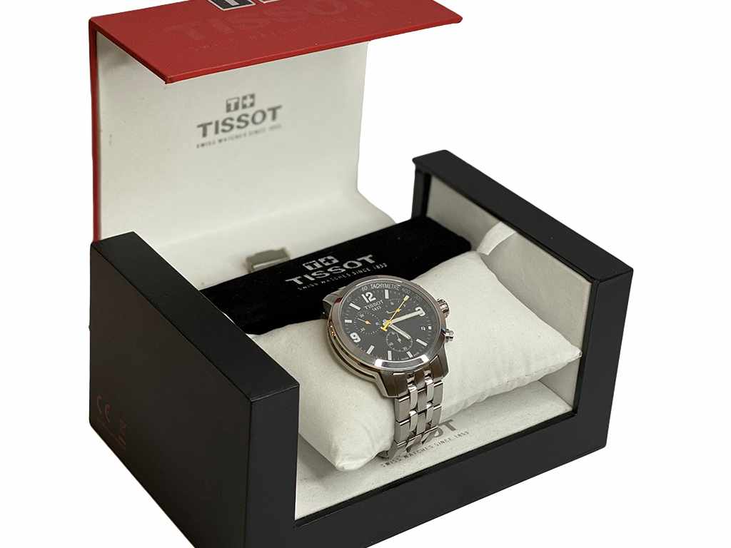 Relógios autênticos Tissot têm a característica de serem mais pesados. Clique na imagem e confira mais modelos!