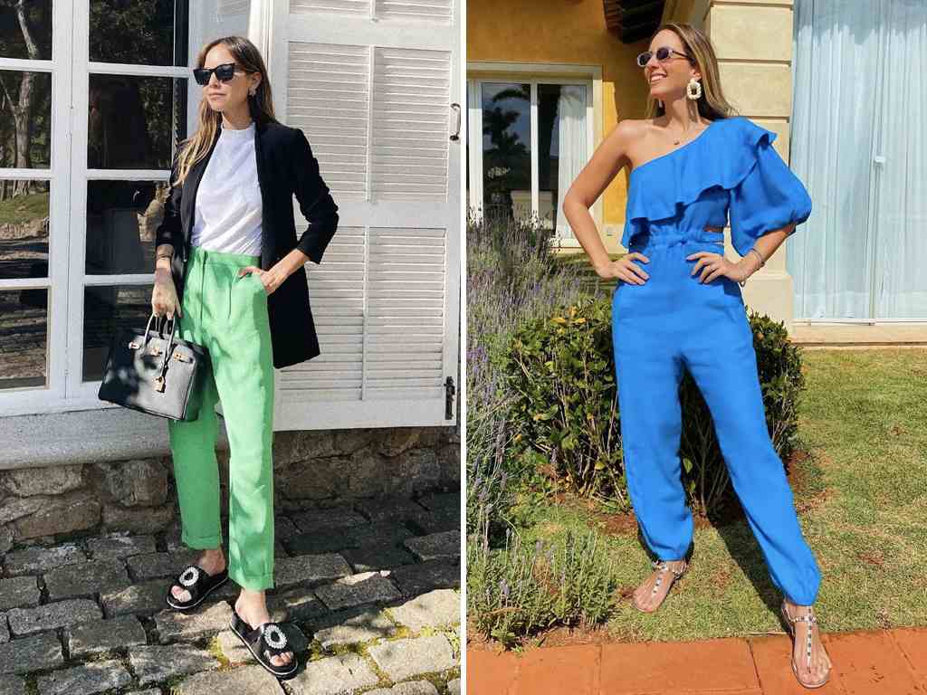 Foto 1: Reprodução/Instagram @luisa; Foto 2: Reprodução/Instagram @lelesaddi. Clique na imagem e confira peças similares!