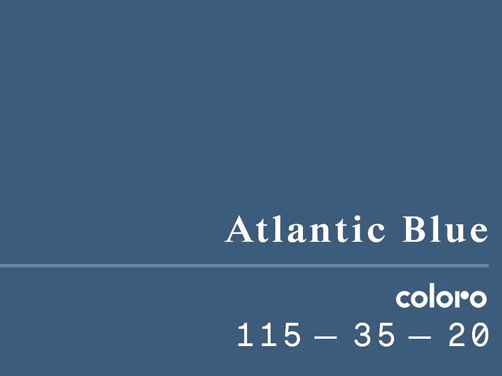 Cor Atlantic Blue. Clique na imagem e confira uma coleção inspirada nas cores da Primavera/Verão! (Foto: Reprodução/Instagram @coloro_).