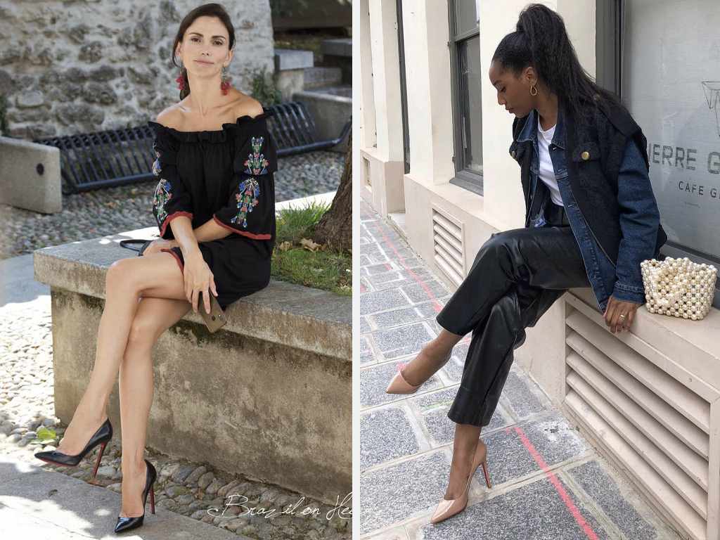 Foto 1: Reprodução/Instagram @brazil_on_heels. Foto 2: Reprodução/Instagram @gloriamisenga. Clique na imagem e confira peças similares!