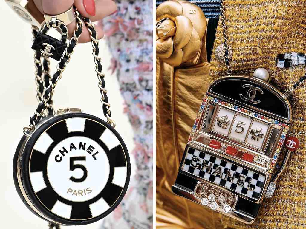 Bolsas com tema remetente à Mônaco. Clique na imagem e confira mais criações da Chanel! (Fotos: Reprodução/Instagram @voguebrasil)