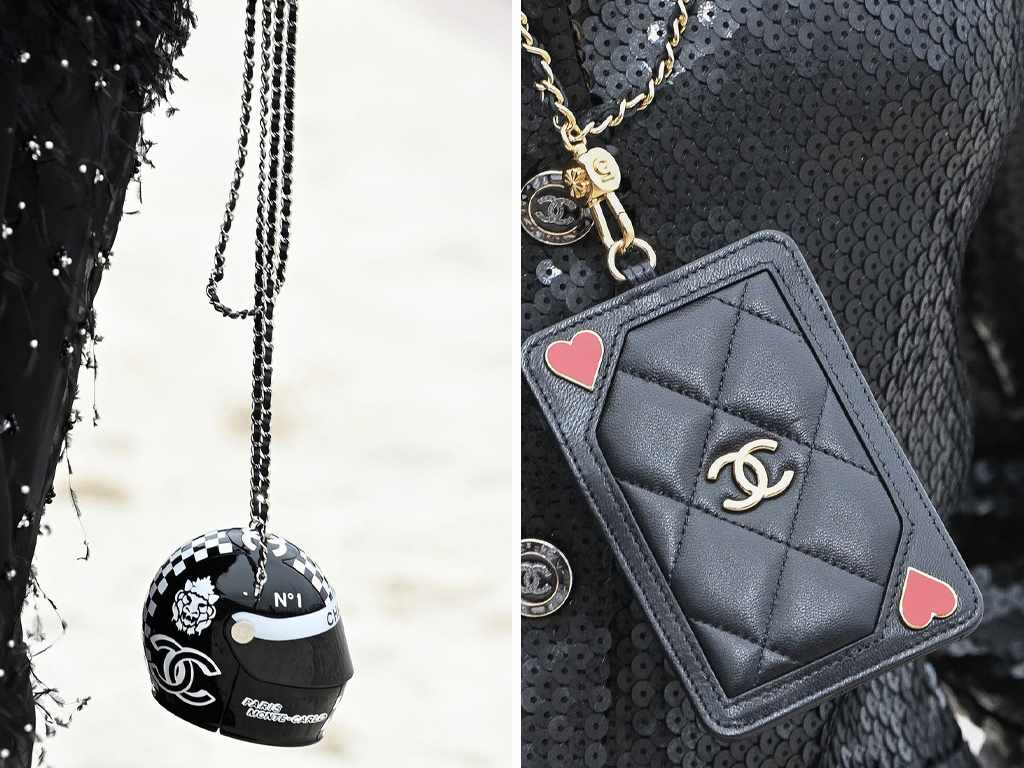 Bolsas com tema remetente à Mônaco. Clique na imagem e confira mais criações da Chanel! (Fotos: Reprodução/Instagram @voguebrasil)