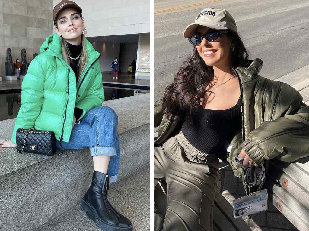 Foto 1: Reprodução/Instagram @chiaraferragni; Foto 2: Reprodução/Instagram @camilacoutinho. Clique na imagem e confira peças similares!