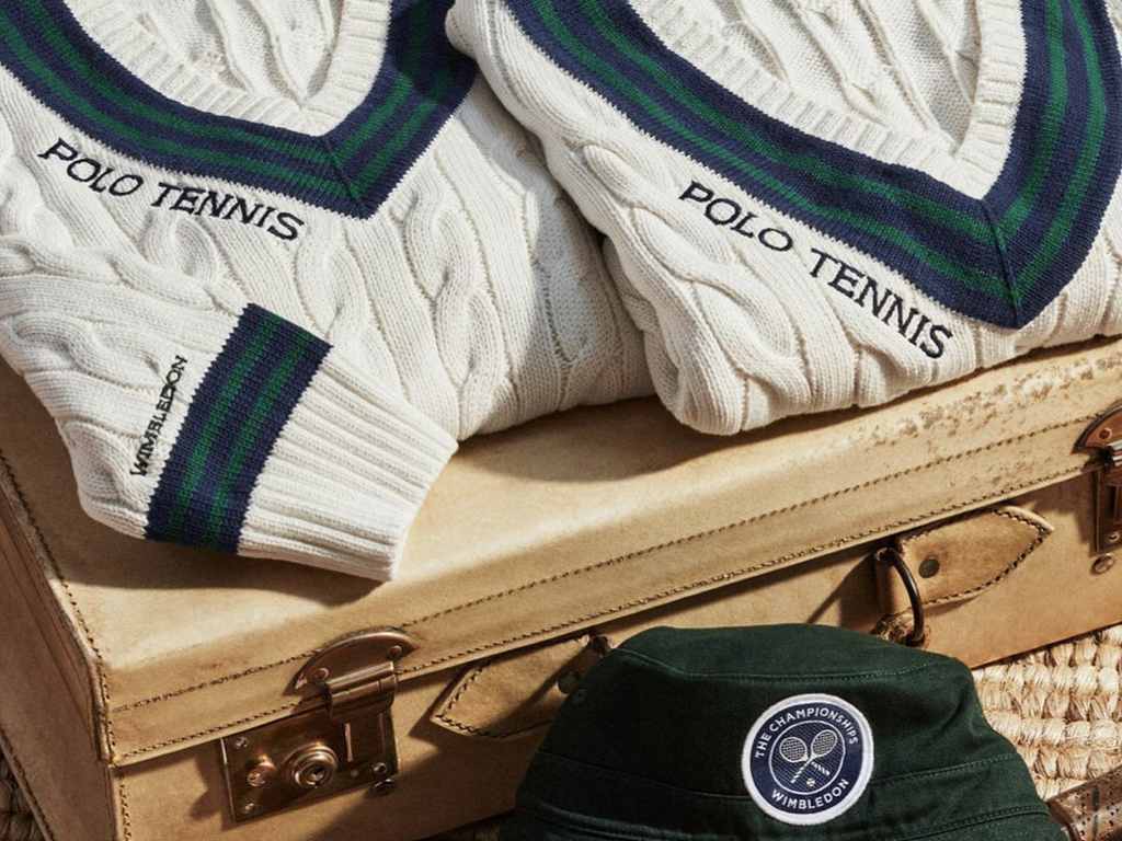 Uniformes para o Wimbledon criados pela Polo Ralph Lauren. Clique na imagem e confira criações da marca! (Fotos: Reprodução/Instagram @poloralphlauren)