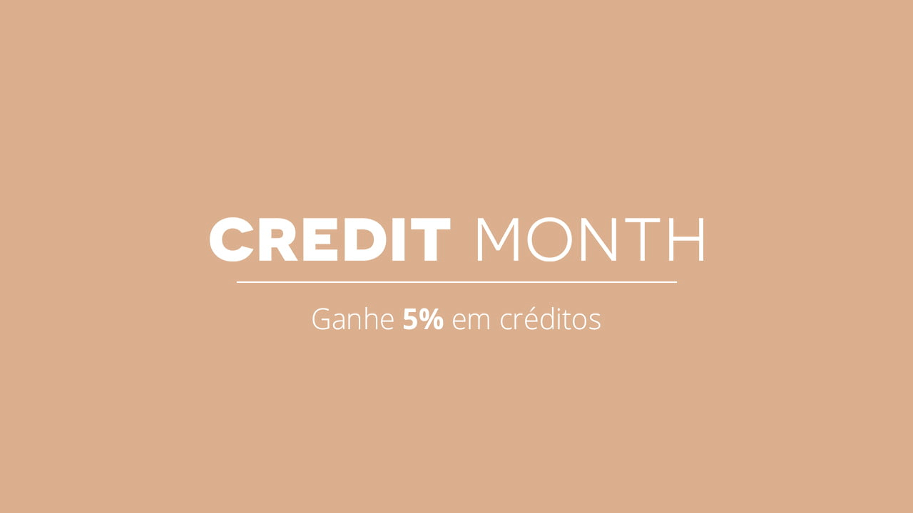 capa do post sobre o credit month do etiqueta única