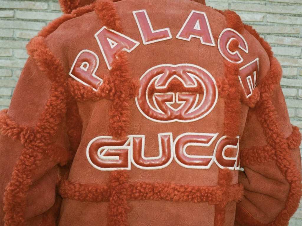 Casaco da collab Gucci Vault x Palace. Clique na imagem e confira mais criações da grife italiana! (Foto: Reprodução/Instagram @guccivault)
