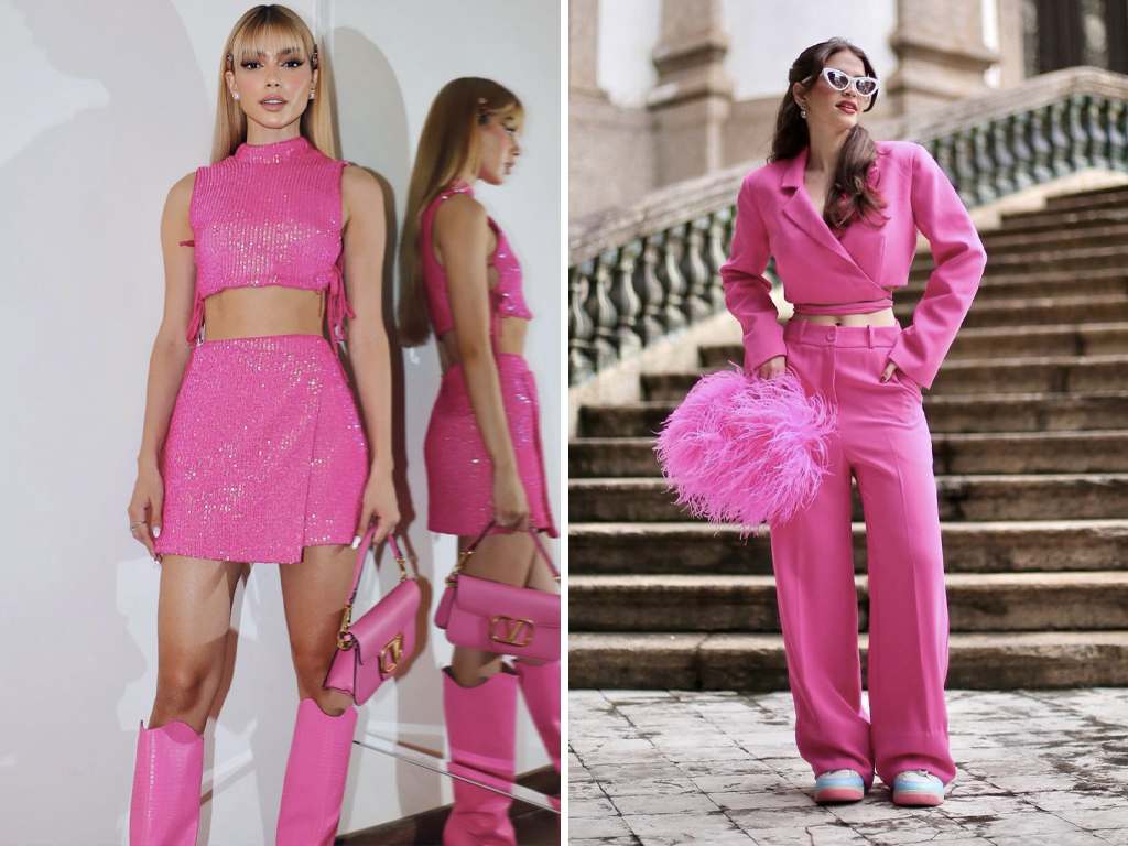 Barbiecore: Roupas All Pink em Promoção
