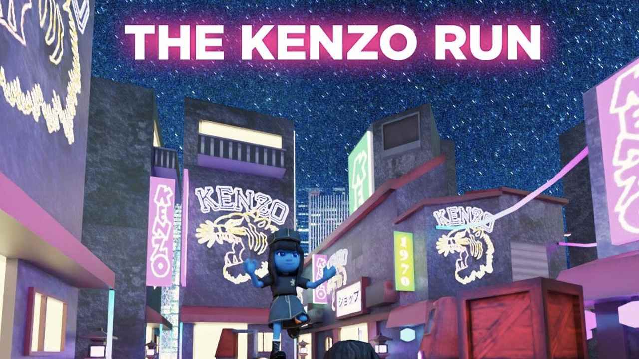 Jogo "The Kenzo Run". Clique na imagem e confira criações da marca! (Foto: Reprodução/Fashion Network)