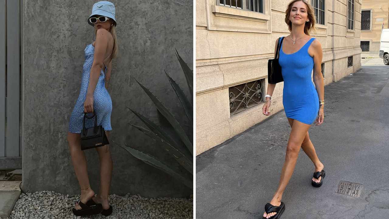 Foto 1: Reprodução/Instagram @donnaromina; Foto 2: Reprodução/Instagram @chiaraferragni. Clique na imagem e confira modelos similares!