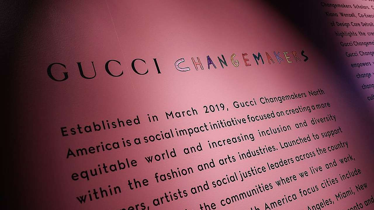Gucci Changemakers. Clique na imagem e confira criações da marca! (Foto: Reprodução/Instagram @gucciequilibrium)