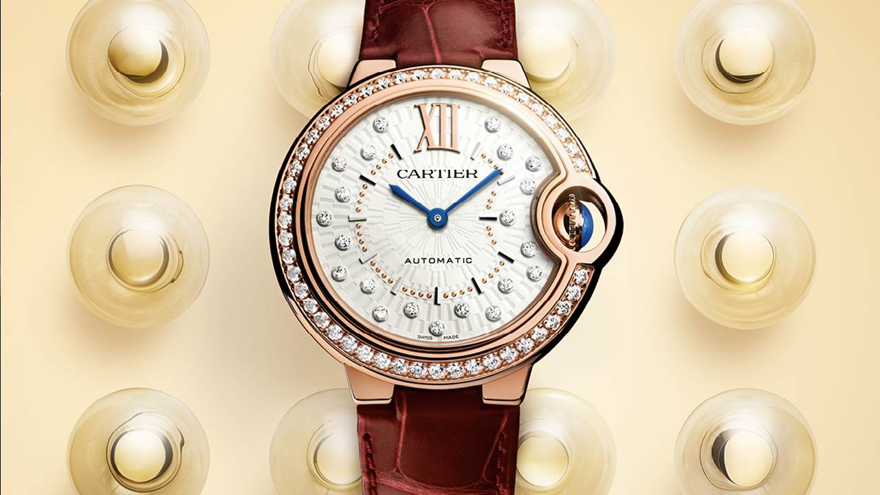 Relógio Ballon Bleu de Cartier. Clique na imagem e confira mais modelos de relógios de luxo no Etiqueta Única! (Foto: Reprodução/Instagram @cartier)