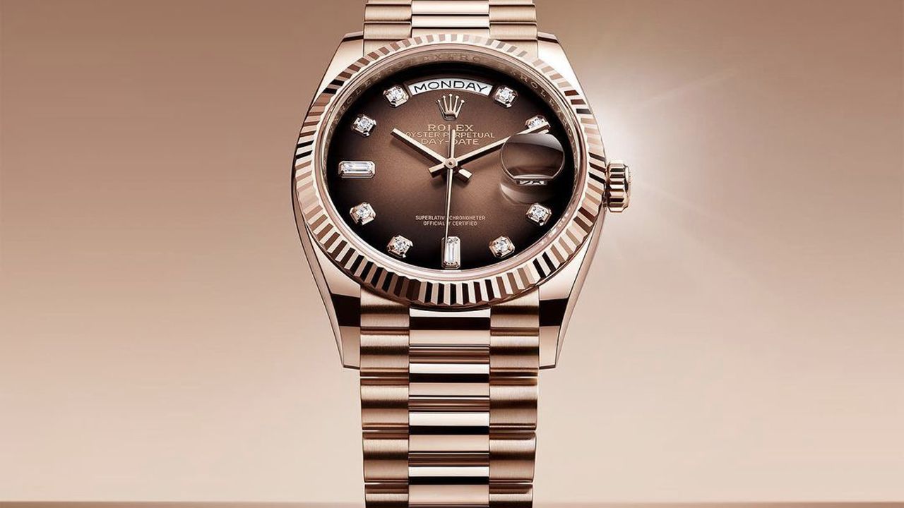 Os relógios de pulso foram originalmente feitos para as mulheres. Clique na imagem e confira mais modelos de relógios de luxo. (Foto: Reprodução/Instagram @rolex)
