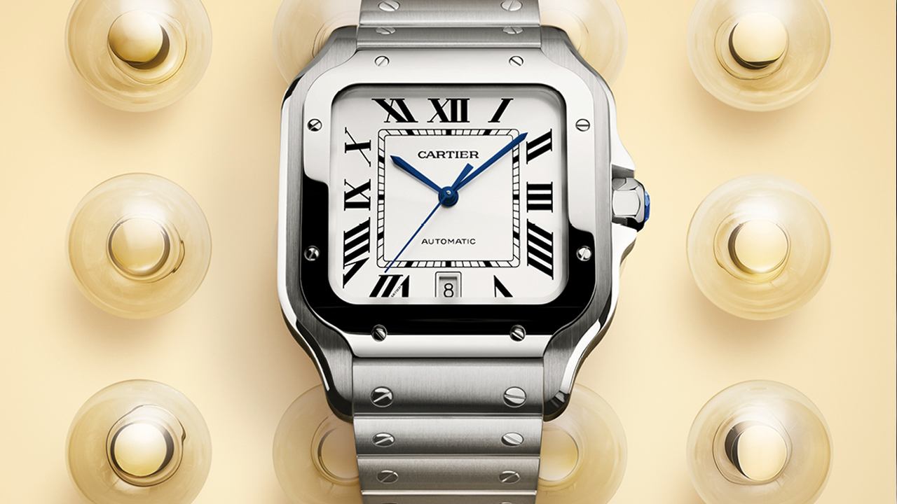 Relógio Santos de Cartier. Clique na imagem e confira mais modelos de relógios de luxo no Etiqueta Única! (Foto: Reprodução/Instagram @cartier)
