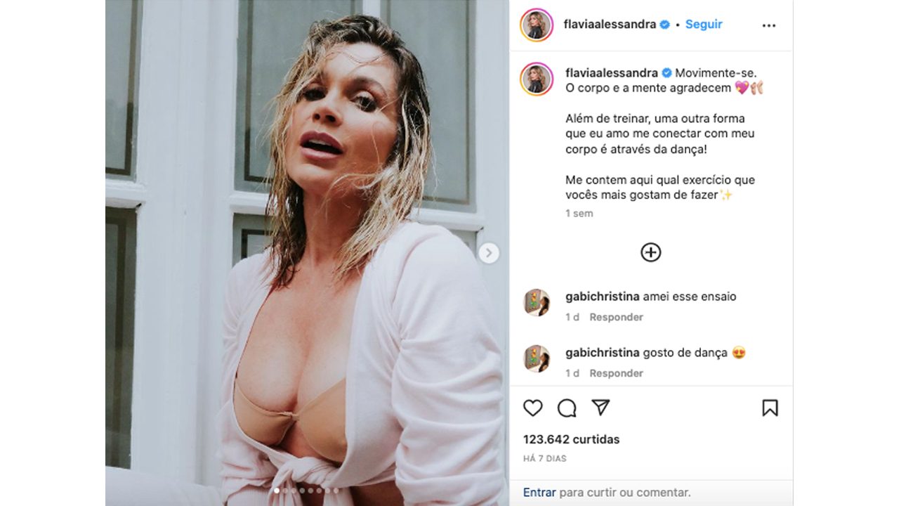 Flávia Alessandra usa cardigã Repetto do Etiqueta Única