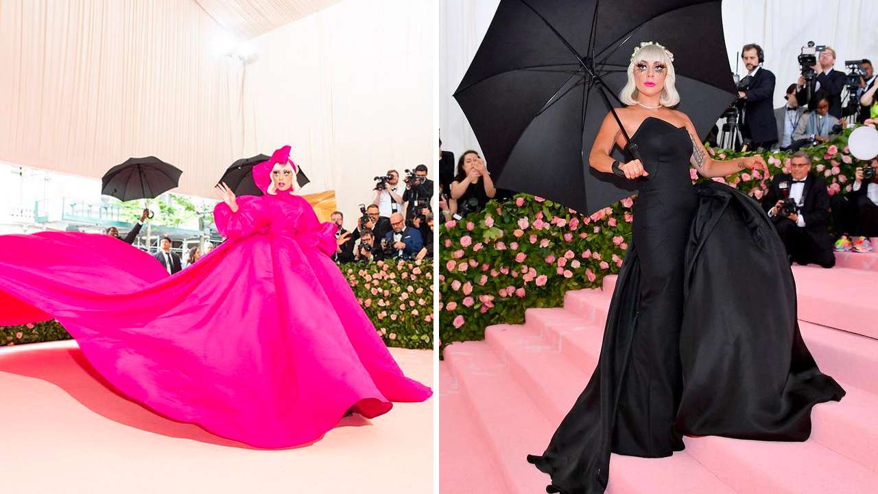 Lady Gaga no Met Gala 2019. (Fotos: Reprodução/Instagram @ladygaga)