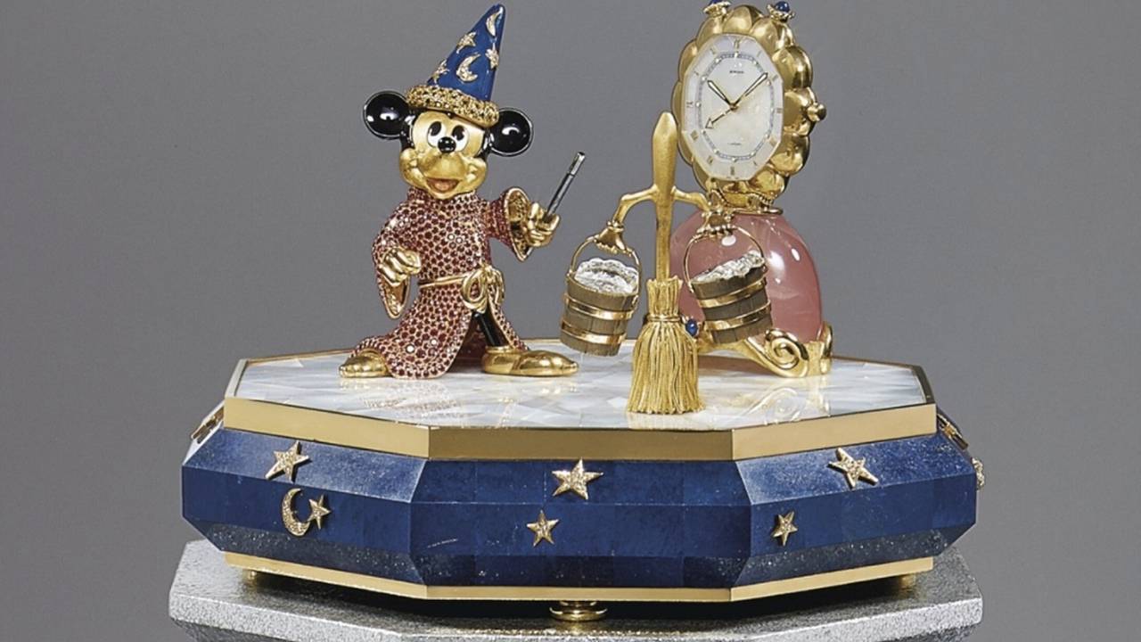 Relógio da Disney feito por Gérald Genta em 1990. (Foto: Reprodução/Instagram @gerald.genta.heritage)