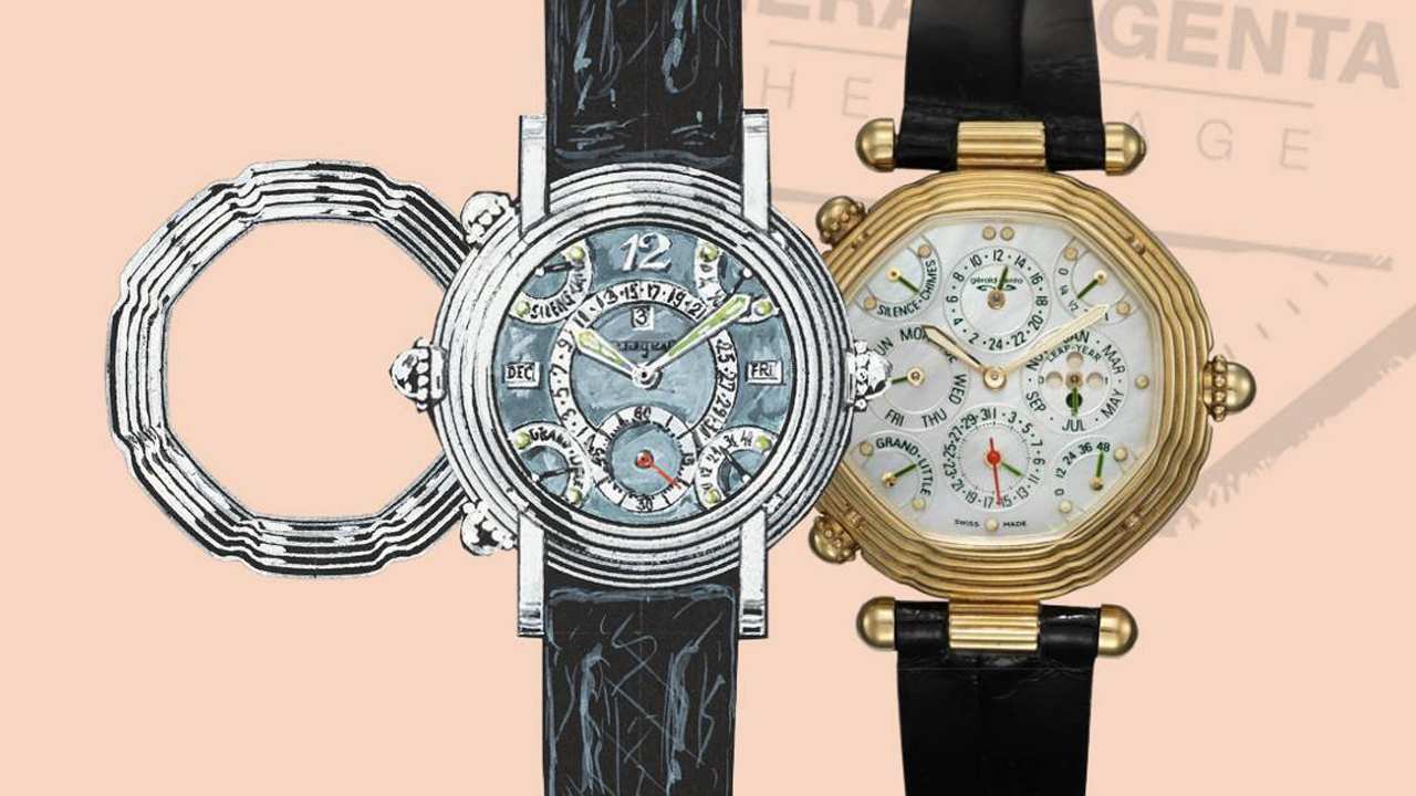 Relógios Gérald Genta. (Foto: Reprodução/Instagram @gerald.genta.heritage)