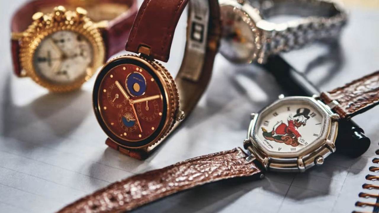 Relógios Gérald Genta. (Foto: Reprodução/Instagram @gerald.genta.heritage)