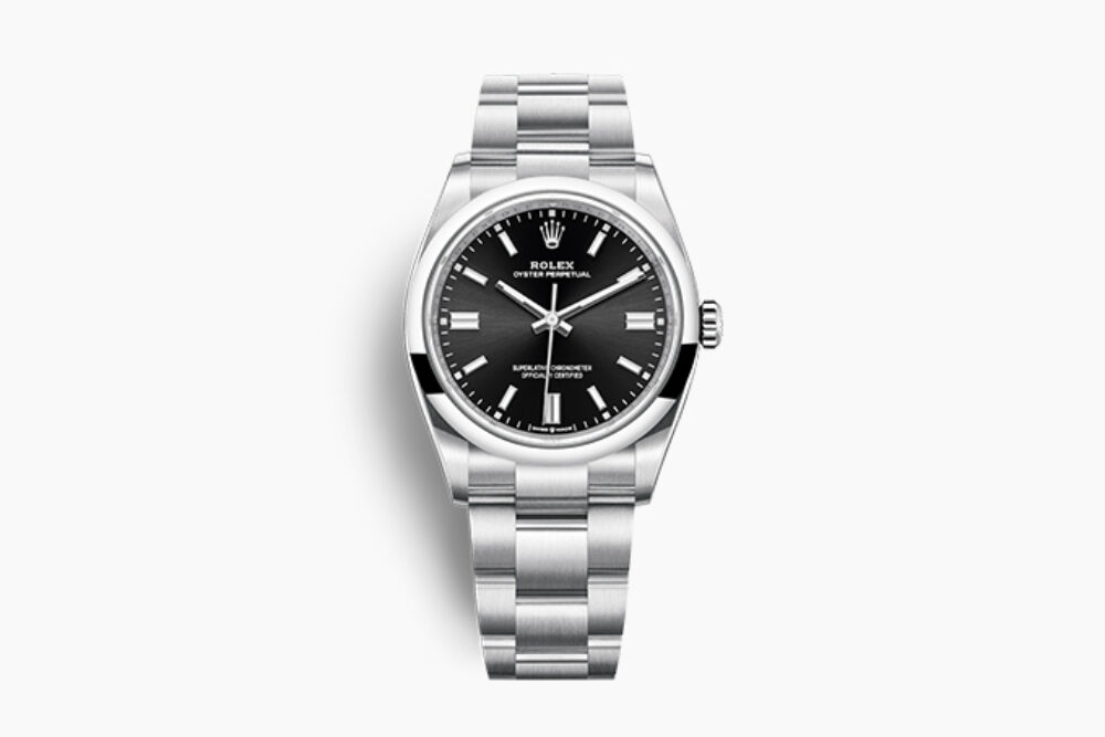 Um dos relógios masculinos da Rolex: Oyster Perpetual 36