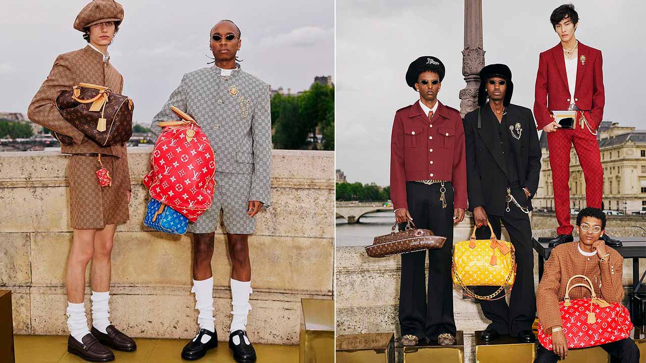 Campanha da Louis Vuitton por Pharrel Williams.