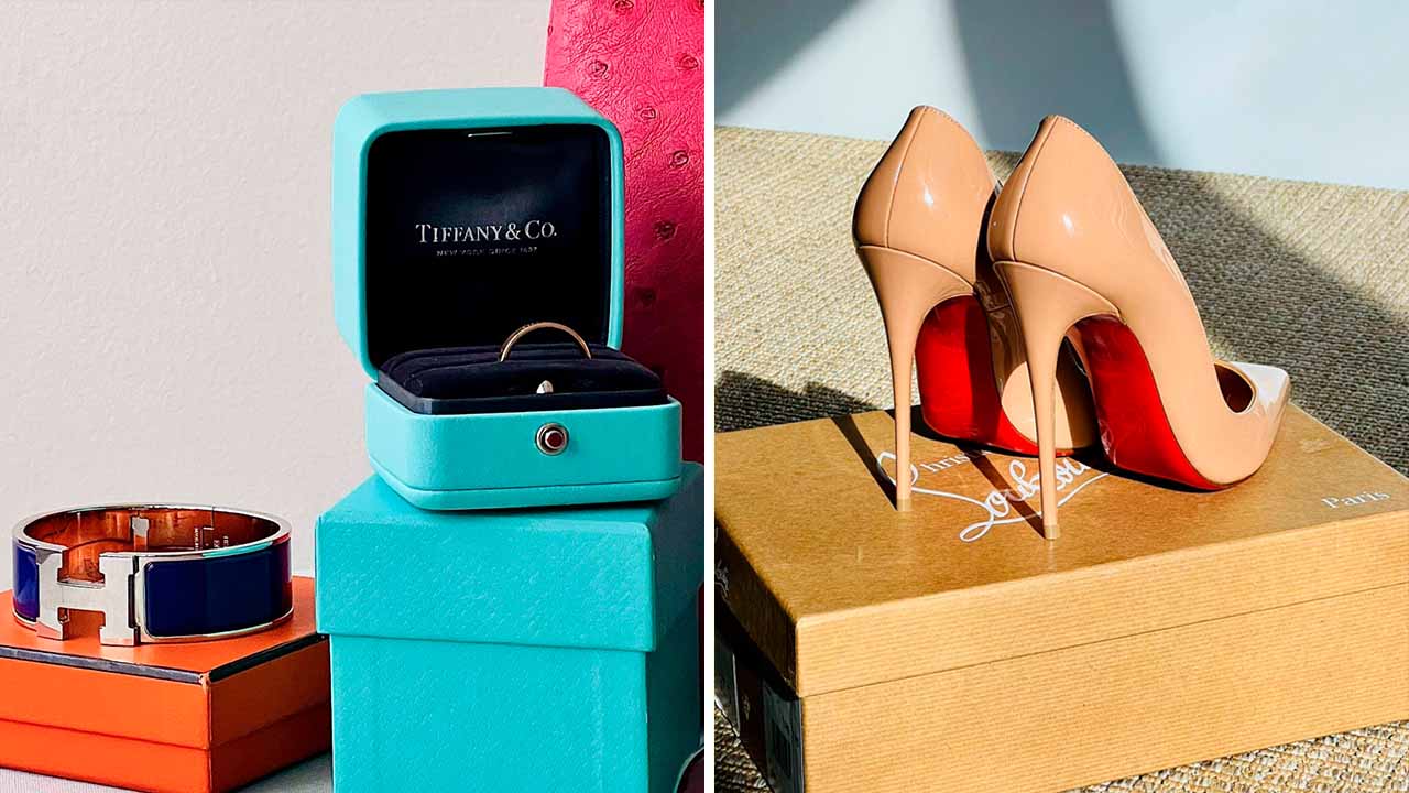 Tiffany, HermÈs, Louboutin estão entre as marcas de luxo que vendem mais rápido.