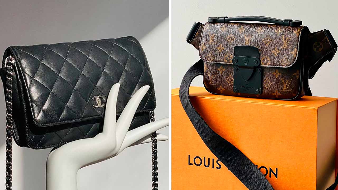 Chanel e Louis Vuittonn estão entre as marcas de luxo mais procuradas.