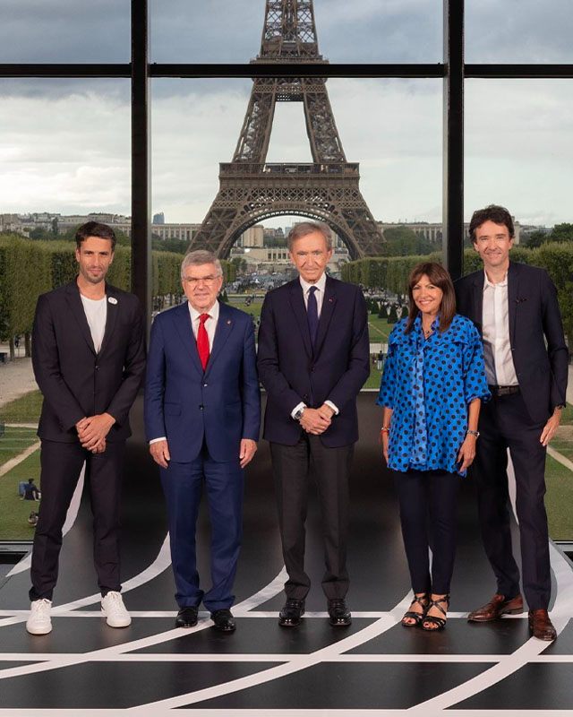 Grupo LVMH irá patrocinar as Olimpíadas de Paris - Etiqueta Unica