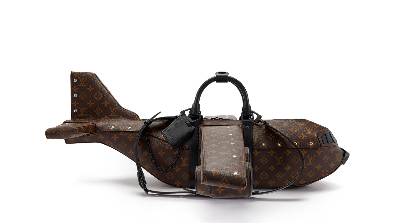 Bolsa Louis Vuitton em formato de avião. Clique na imagem e confira mais modelos da maison! (Foto: Reprodução/Sothebys.com)