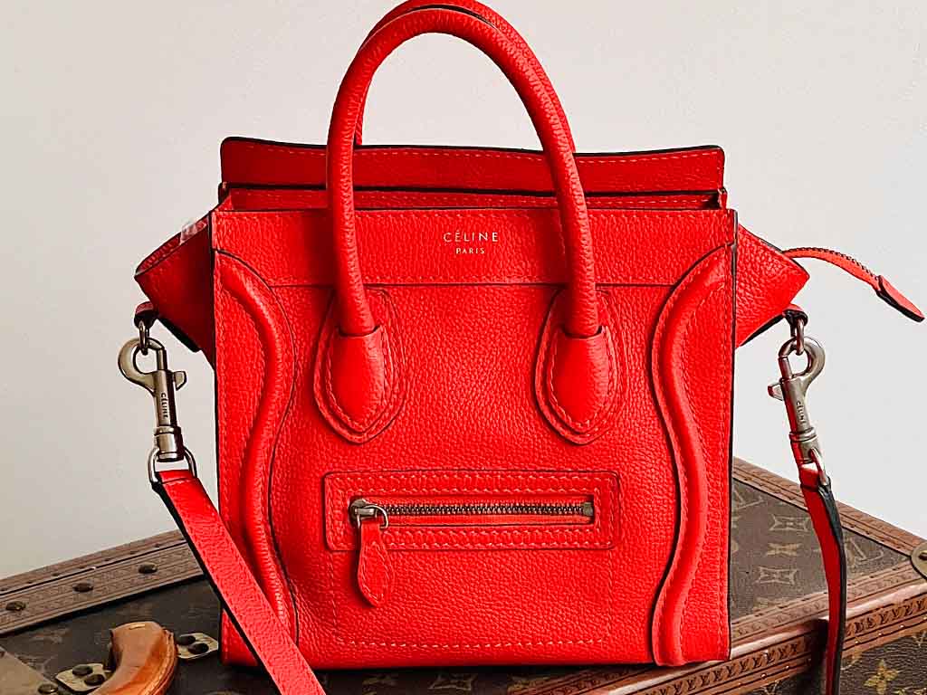 Bolsa Celine Luggage é um dos modelos de luxo com desconto na semana do cliente do etiqueta única.