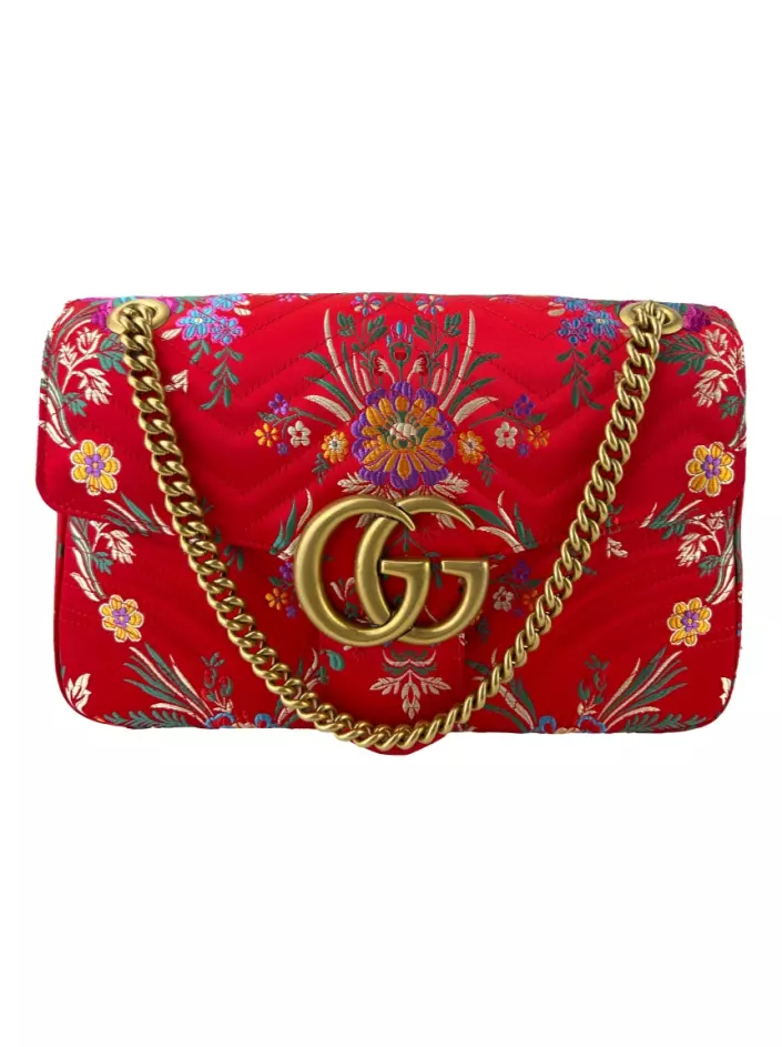 Bolsa Gucci Marmont uma das bolsas de luxo que as influenciadoras brasileiras  mais usam.
