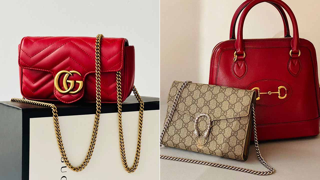 Bolsas Gucci: umas das marcas de luxo mais pesquisadas na internet esse ano.
