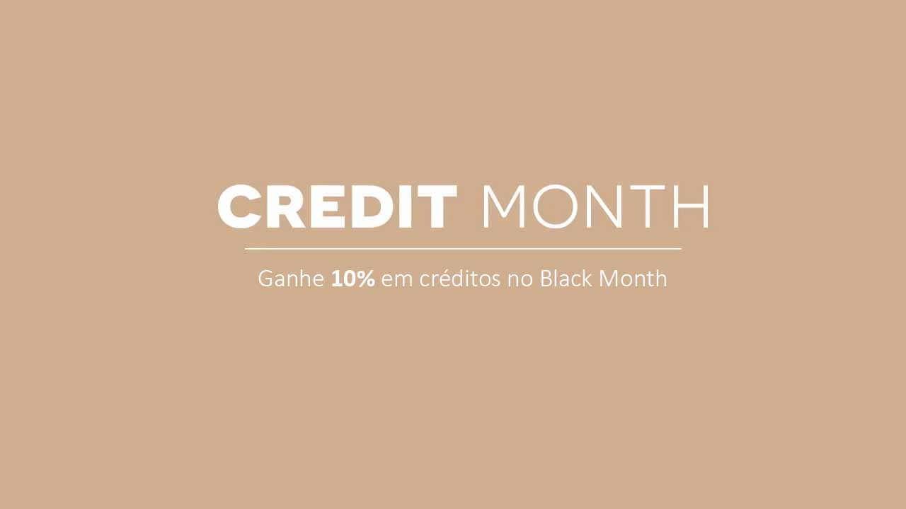 Credit Month de 10%: Uma das Vantagens Incríveis do Black Month do Etiqueta Única!