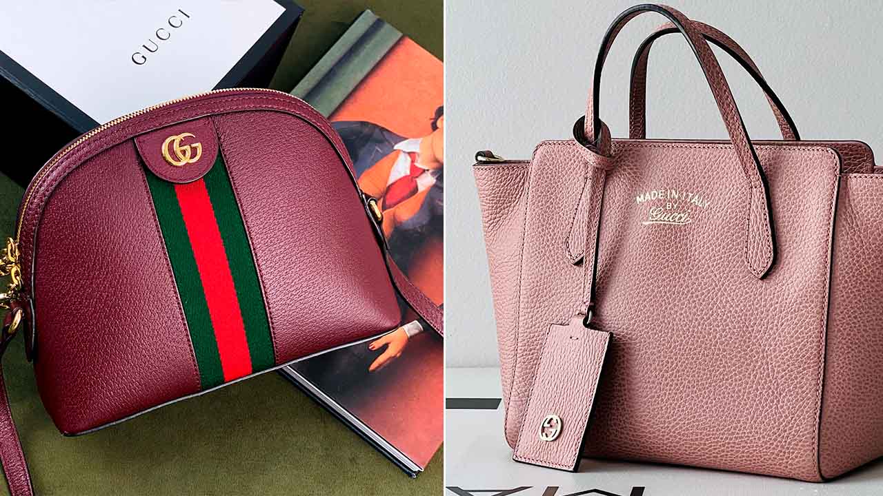 Bolsas Gucci, uma das marcas de luxo que mais desperta curiosidades no mundo da moda.