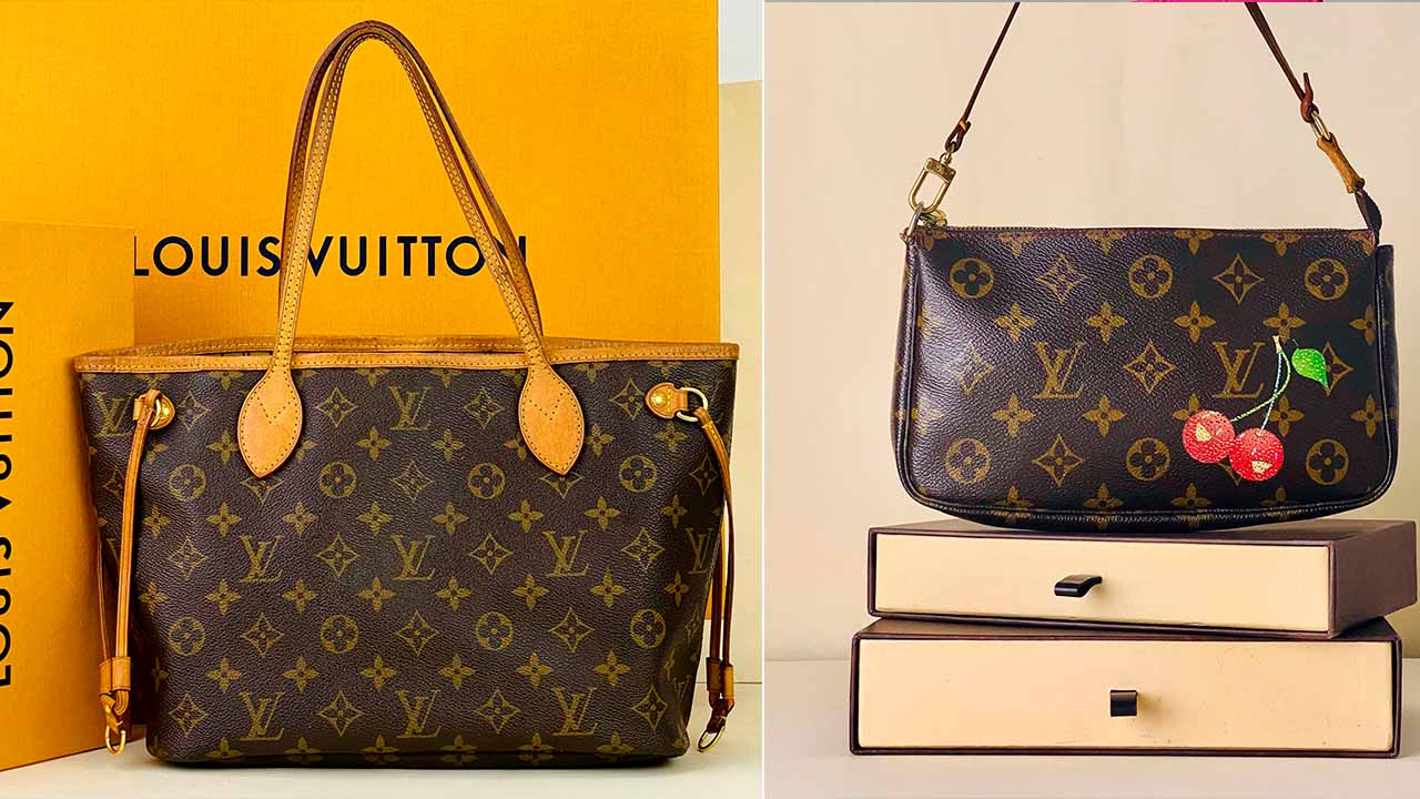 Bolsas Louis Vuitton uma das grandes marcas de luxo em promoção no etiqueta única.
