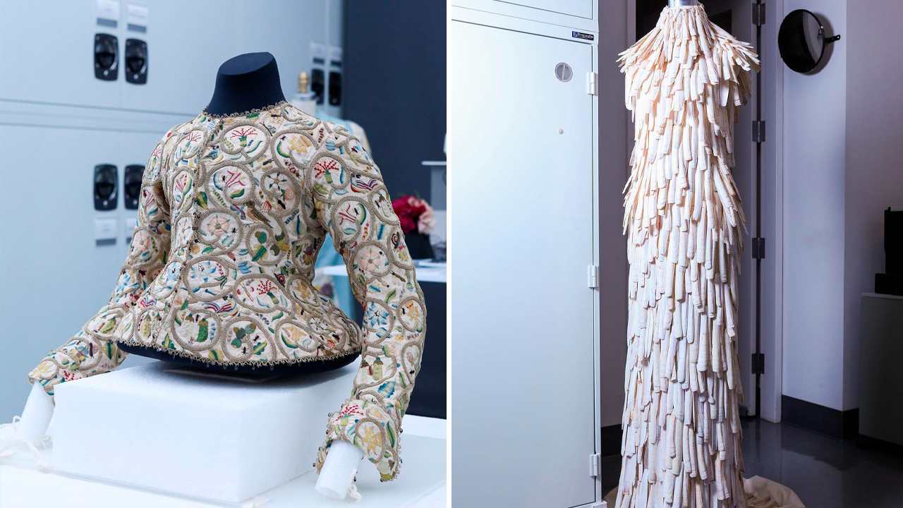 Criações que serão exibidas na nova exposição do The Costume Institute. (Fotos: Reprodução/Instagram @voguemagazine)