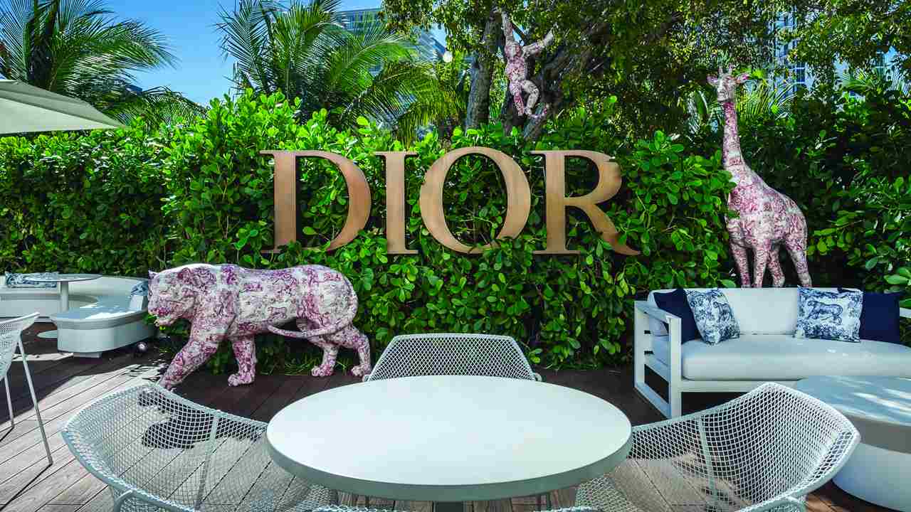 Dior Café em Miami. (Foto: Reprodução/MiamiDesignDistrict.com)