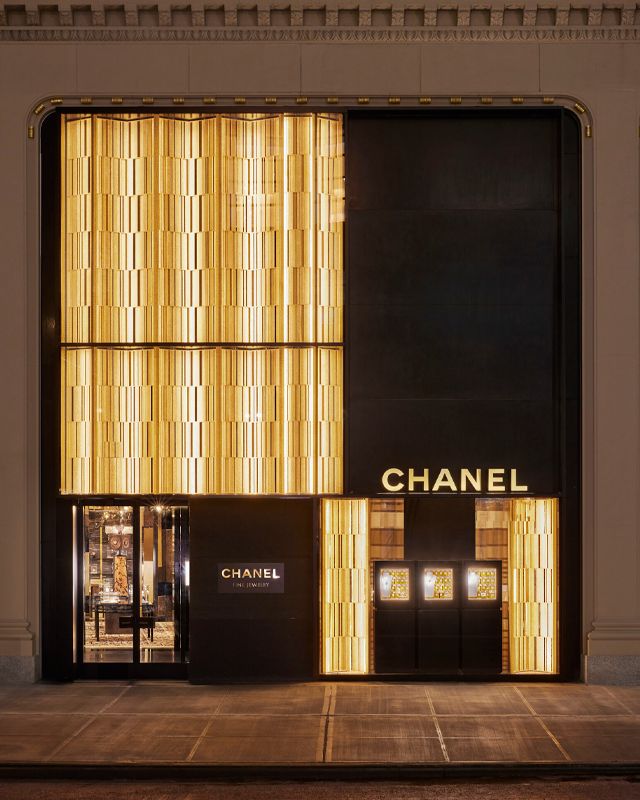 Loja Chanel Fine Jewelry em Nova Iorque. (Foto: Reprodução/Fashion Network)