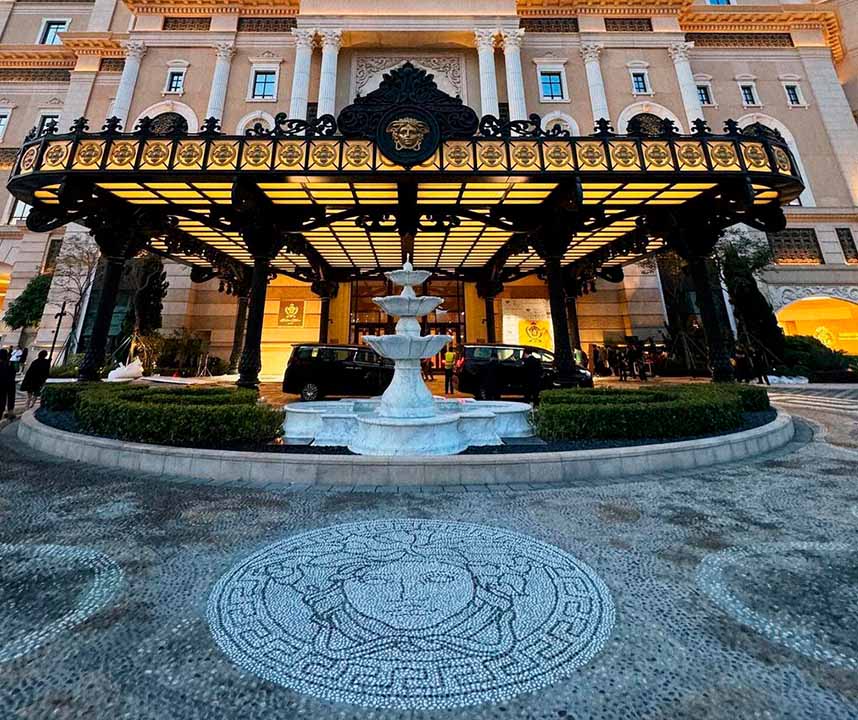 Foto do Palazzo Versace na Ásia.