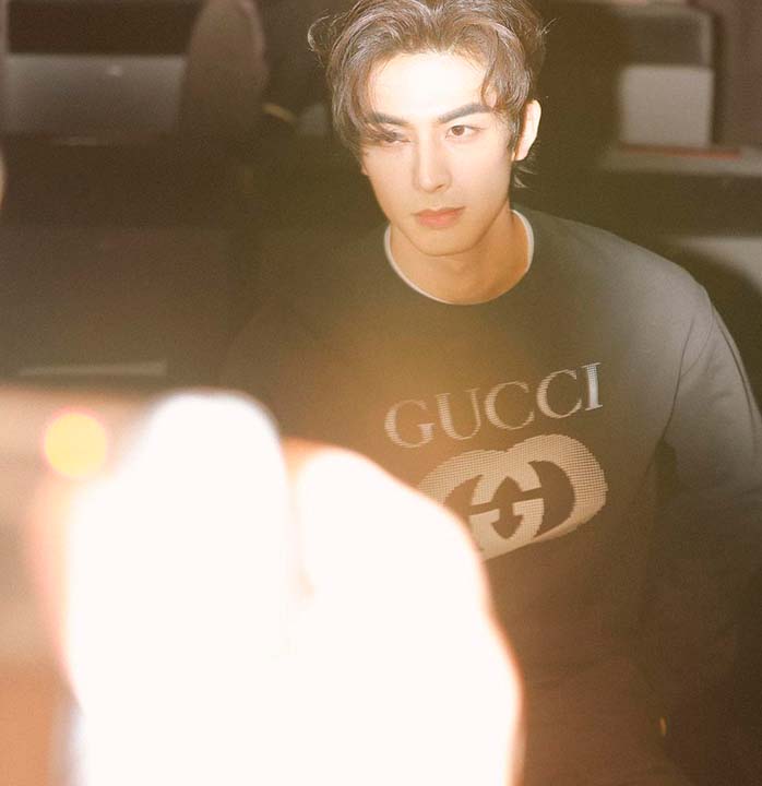 Foto de Song Wilong o novo embaixador da Gucci.