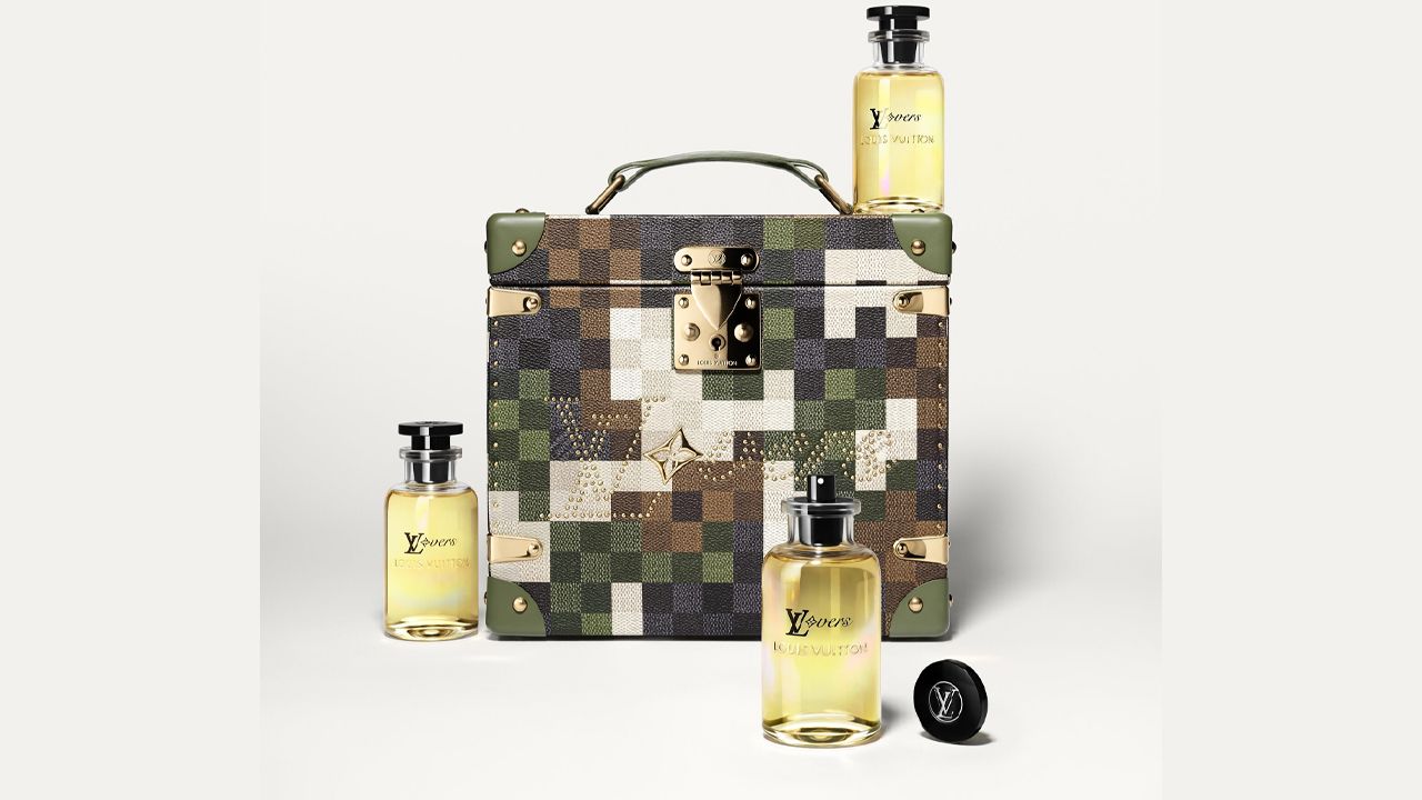 Perfume LVers da Louis Vuitton. Clique na imagem e confira mais criações da marca! (Foto: Reprodução/Fashion Network)