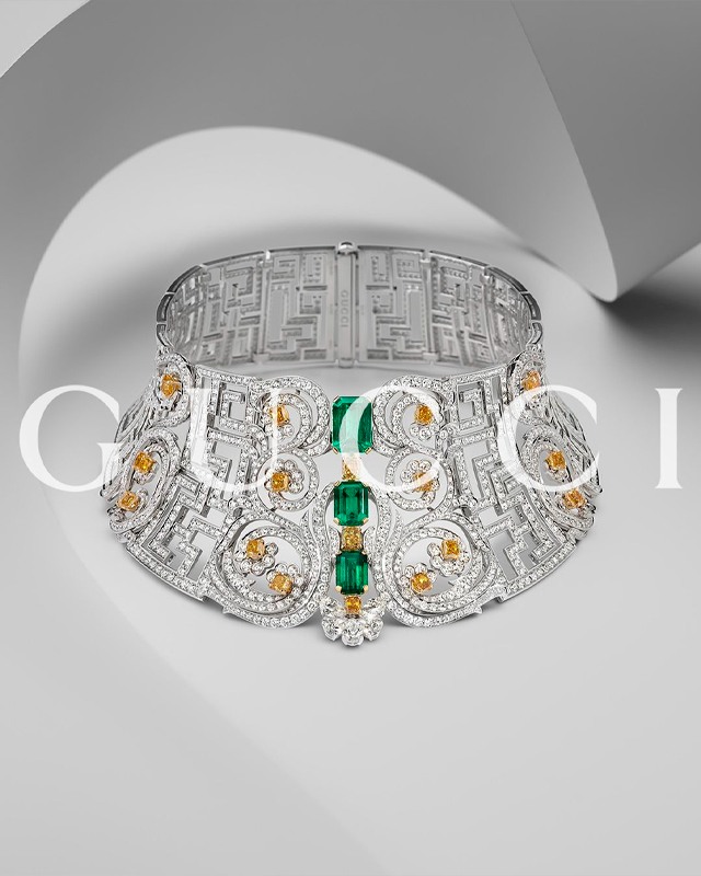 Coleção Alta Joalheria Labirinti Gucci. Clique na imagem e confira mais criações da marca! (Foto: Reprodução/Instagram @gucci)