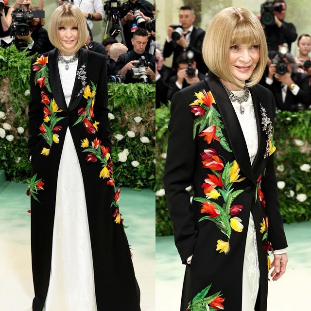 Fotos de Anna Wintour usando Loewe.