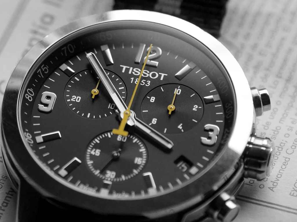 Tissot é considerada uma das marcas de relógios masculinos acessíveis.