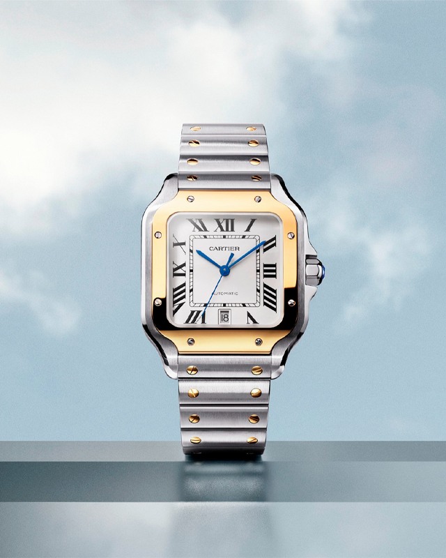 Relógio Cartier Santos. Clique na imagem e confira mais modelos da marca! (Foto: Reprodução/Instagram @cartier)