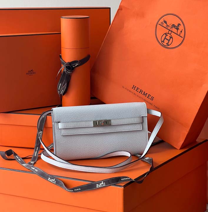 Foto da bolsa Kelly da Hermès.