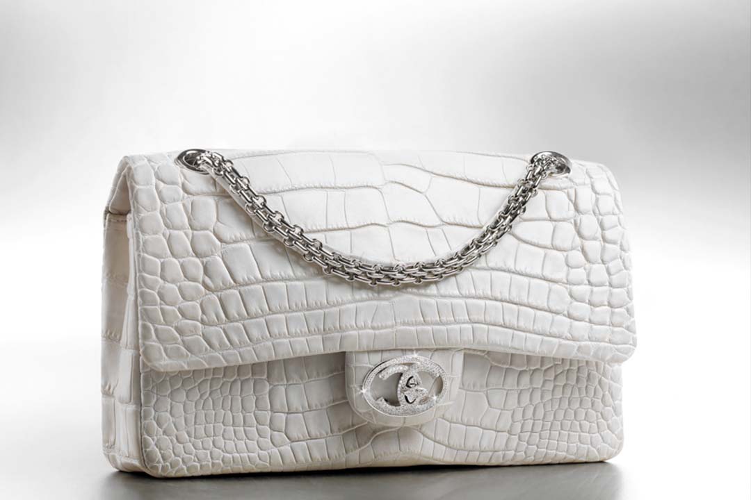 Foto da bolsa mais cara da Chanel.