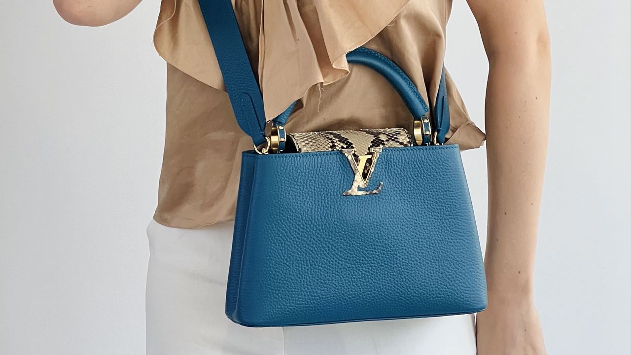 Bolsa Louis Vuitton Capucines. Clique na imagem e confira mais modelos da marca!