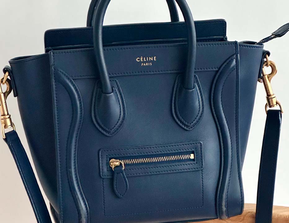 Foto da Luggage, uma das bolsas mais clássicas, atemporais e famosas da Celine.