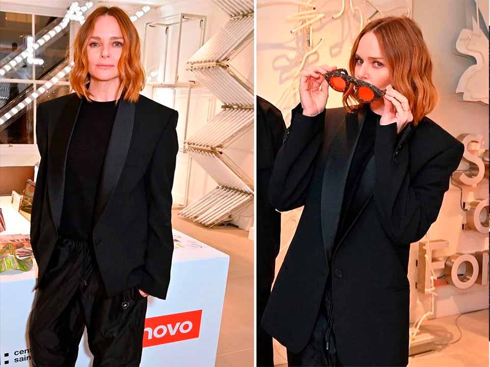 Fotos de Stella McCartney que comprou a participação do grupo LVMH da sua marca.