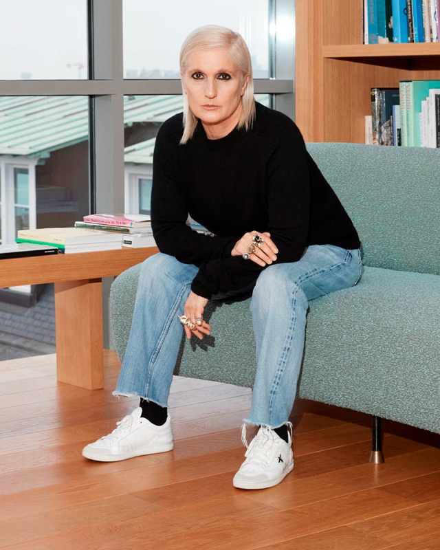 Maria Grazia Chiuri. (Foto: Reprodução/Business of Fashion)